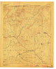 Walhalla Georgia Historical topographic map, 1:125000 scale, 30 X 30 Minute, Year 1892