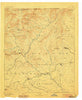 Walhalla Georgia Historical topographic map, 1:125000 scale, 30 X 30 Minute, Year 1892