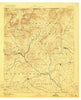 Walhalla Georgia Historical topographic map, 1:125000 scale, 30 X 30 Minute, Year 1892