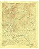 Walhalla Georgia Historical topographic map, 1:125000 scale, 30 X 30 Minute, Year 1892