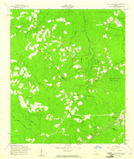 Walthourville Georgia Historical topographic map, 1:24000 scale, 7.5 X 7.5 Minute, Year 1958