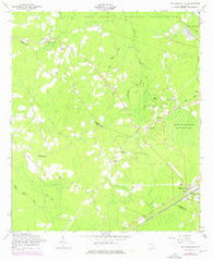 Walthourville Georgia Historical topographic map, 1:24000 scale, 7.5 X 7.5 Minute, Year 1958