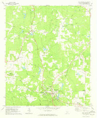 Warm Springs Georgia Historical topographic map, 1:24000 scale, 7.5 X 7.5 Minute, Year 1971