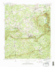 Warm Springs Georgia Historical topographic map, 1:62500 scale, 15 X 15 Minute, Year 1934