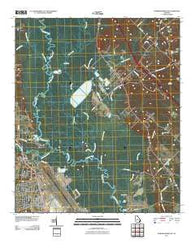 Warner Robins NE Georgia Historical topographic map, 1:24000 scale, 7.5 X 7.5 Minute, Year 2011