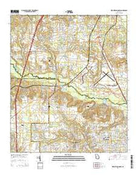 Warner Robins NW Georgia Current topographic map, 1:24000 scale, 7.5 X 7.5 Minute, Year 2014