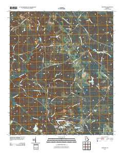 Warthen Georgia Historical topographic map, 1:24000 scale, 7.5 X 7.5 Minute, Year 2011