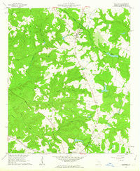 Warthen Georgia Historical topographic map, 1:24000 scale, 7.5 X 7.5 Minute, Year 1961