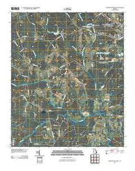 Washington West Georgia Historical topographic map, 1:24000 scale, 7.5 X 7.5 Minute, Year 2011