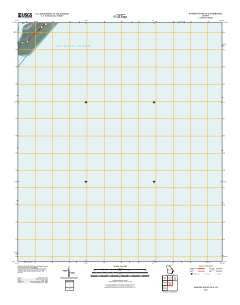 Wassaw Sound OE S Georgia Historical topographic map, 1:24000 scale, 7.5 X 7.5 Minute, Year 2011