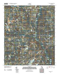 Waterloo Georgia Historical topographic map, 1:24000 scale, 7.5 X 7.5 Minute, Year 2011