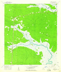 Waverly Georgia Historical topographic map, 1:24000 scale, 7.5 X 7.5 Minute, Year 1959