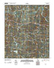 Wax Georgia Historical topographic map, 1:24000 scale, 7.5 X 7.5 Minute, Year 2011