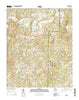 Wax Georgia Current topographic map, 1:24000 scale, 7.5 X 7.5 Minute, Year 2014