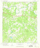 Wax Georgia Historical topographic map, 1:24000 scale, 7.5 X 7.5 Minute, Year 1968
