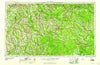 Waycross Georgia Historical topographic map, 1:250000 scale, 1 X 2 Degree, Year 1958