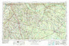 Waycross Georgia Historical topographic map, 1:250000 scale, 1 X 2 Degree, Year 1953
