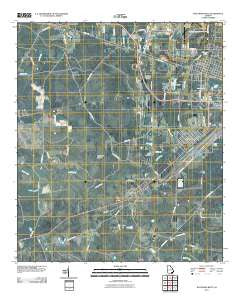 Waycross West Georgia Historical topographic map, 1:24000 scale, 7.5 X 7.5 Minute, Year 2011