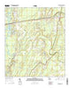 Waynesville Georgia Current topographic map, 1:24000 scale, 7.5 X 7.5 Minute, Year 2014