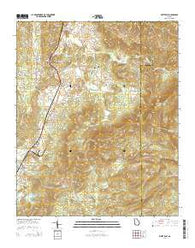 White East Georgia Current topographic map, 1:24000 scale, 7.5 X 7.5 Minute, Year 2014