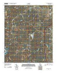 Whitesville Georgia Historical topographic map, 1:24000 scale, 7.5 X 7.5 Minute, Year 2011