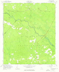 Willie Georgia Historical topographic map, 1:24000 scale, 7.5 X 7.5 Minute, Year 1958
