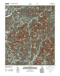 Wilscot Georgia Historical topographic map, 1:24000 scale, 7.5 X 7.5 Minute, Year 2011