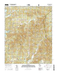 Wilscot Georgia Current topographic map, 1:24000 scale, 7.5 X 7.5 Minute, Year 2014