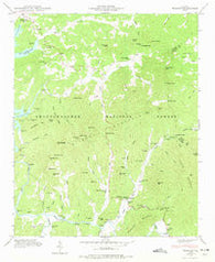 Wilscot Georgia Historical topographic map, 1:24000 scale, 7.5 X 7.5 Minute, Year 1946