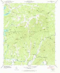 Wilscot Georgia Historical topographic map, 1:24000 scale, 7.5 X 7.5 Minute, Year 1946