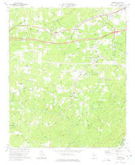 Winston Georgia Historical topographic map, 1:24000 scale, 7.5 X 7.5 Minute, Year 1973