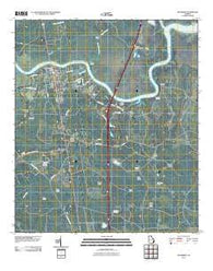 Woodbine Georgia Historical topographic map, 1:24000 scale, 7.5 X 7.5 Minute, Year 2011