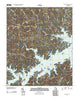 Woodlawn Georgia Historical topographic map, 1:24000 scale, 7.5 X 7.5 Minute, Year 2011