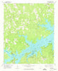 Woodlawn Georgia Historical topographic map, 1:24000 scale, 7.5 X 7.5 Minute, Year 1971