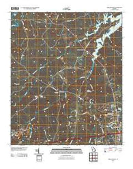 Wrightsboro Georgia Historical topographic map, 1:24000 scale, 7.5 X 7.5 Minute, Year 2011