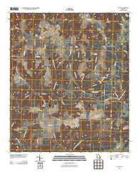 Zetto Georgia Historical topographic map, 1:24000 scale, 7.5 X 7.5 Minute, Year 2011