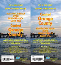 Buy map Orange County Central / Santa Ana / Newport Beach