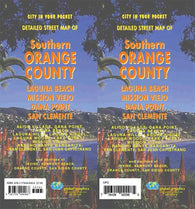 Buy map Orange County South / San Clemente / Laguna Beach, California Street Map