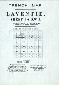 Buy map WWI: Laventie - Aubers Ridge (France) Trench Map