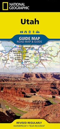 Buy map Utah GuideMap by National Geographic Maps