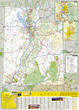 Utah GuideMap by National Geographic Maps - Back of map