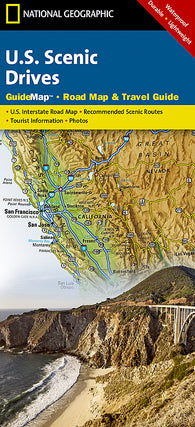 Buy map U.S. Scenic Drives GuideMap by National Geographic Maps