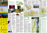 Virginia GuideMap by National Geographic Maps - Front of map