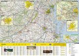 Virginia GuideMap by National Geographic Maps - Back of map