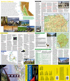 California, Northern GuideMap by National Geographic Maps - Front of map