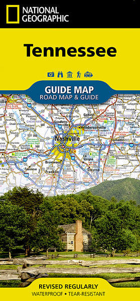 Buy map Tennessee GuideMap by National Geographic Maps
