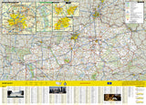 Kentucky GuideMap by National Geographic Maps - Back of map