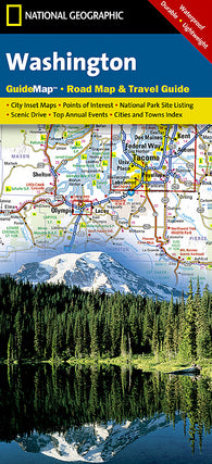 Buy map Washington GuideMap by National Geographic Maps