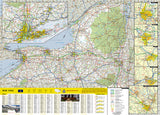 New York State GuideMap by National Geographic Maps - Back of map