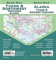 Buy map Alaska / Yukon / Northwest Territories, USA-Canada Road Map